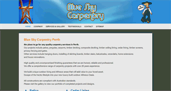 Desktop Screenshot of blueskycarpentry.com.au